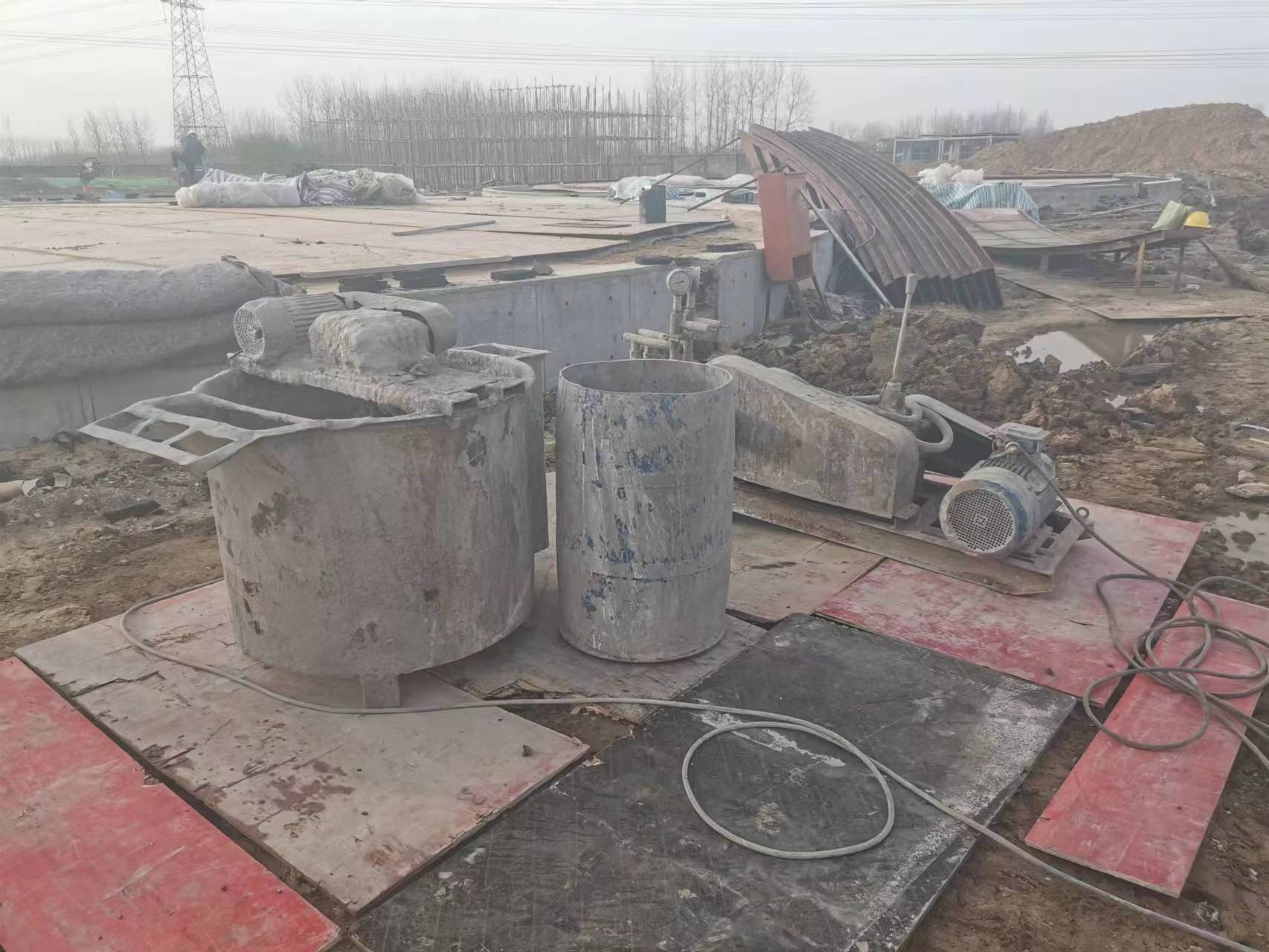 吊罗山乡回填土注浆